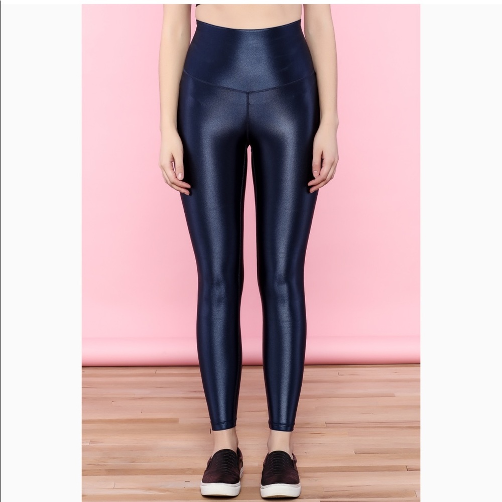 DYI high waste shine signature legging XS